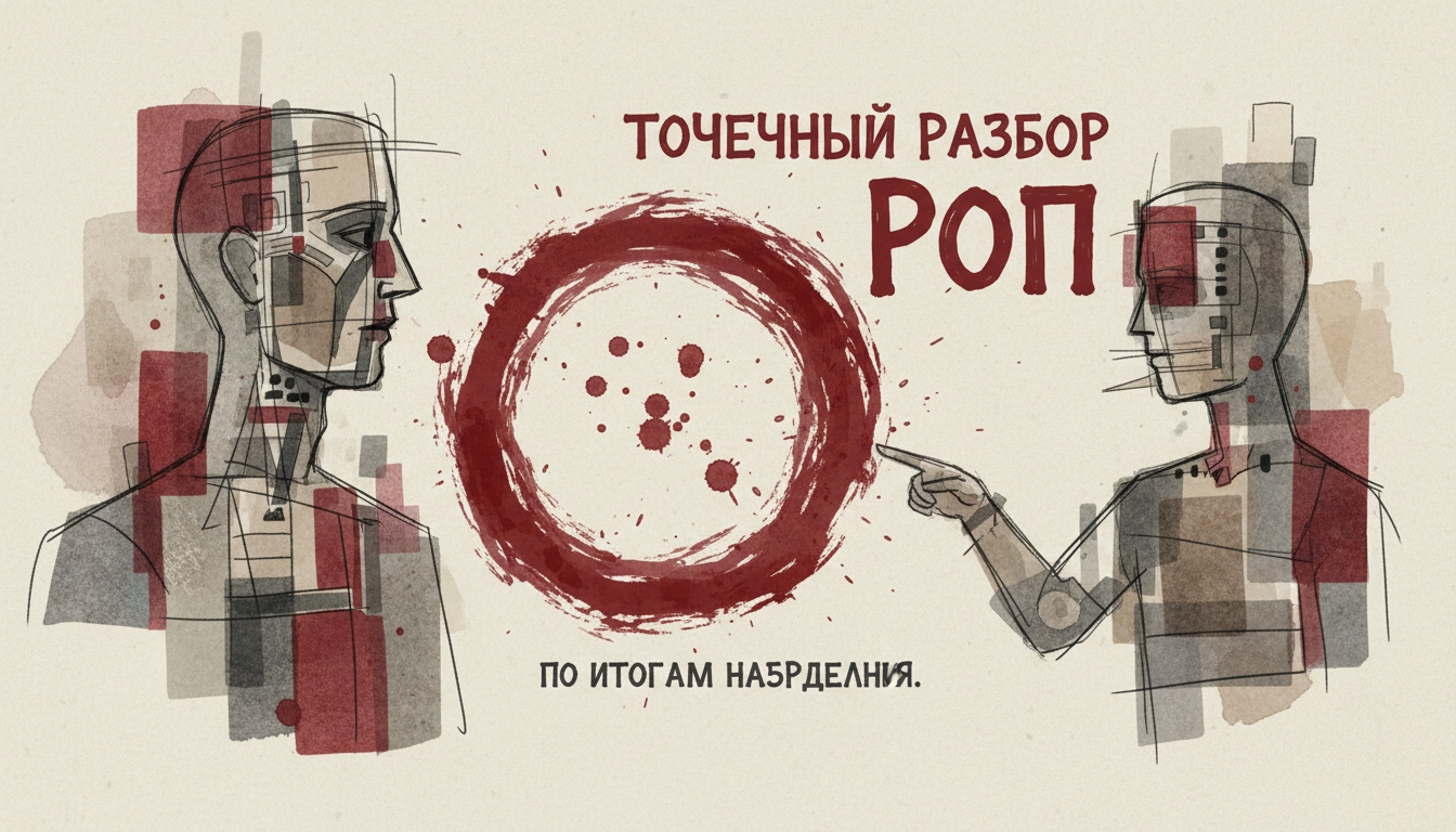 Точечный разбор с руководителем отдела продаж