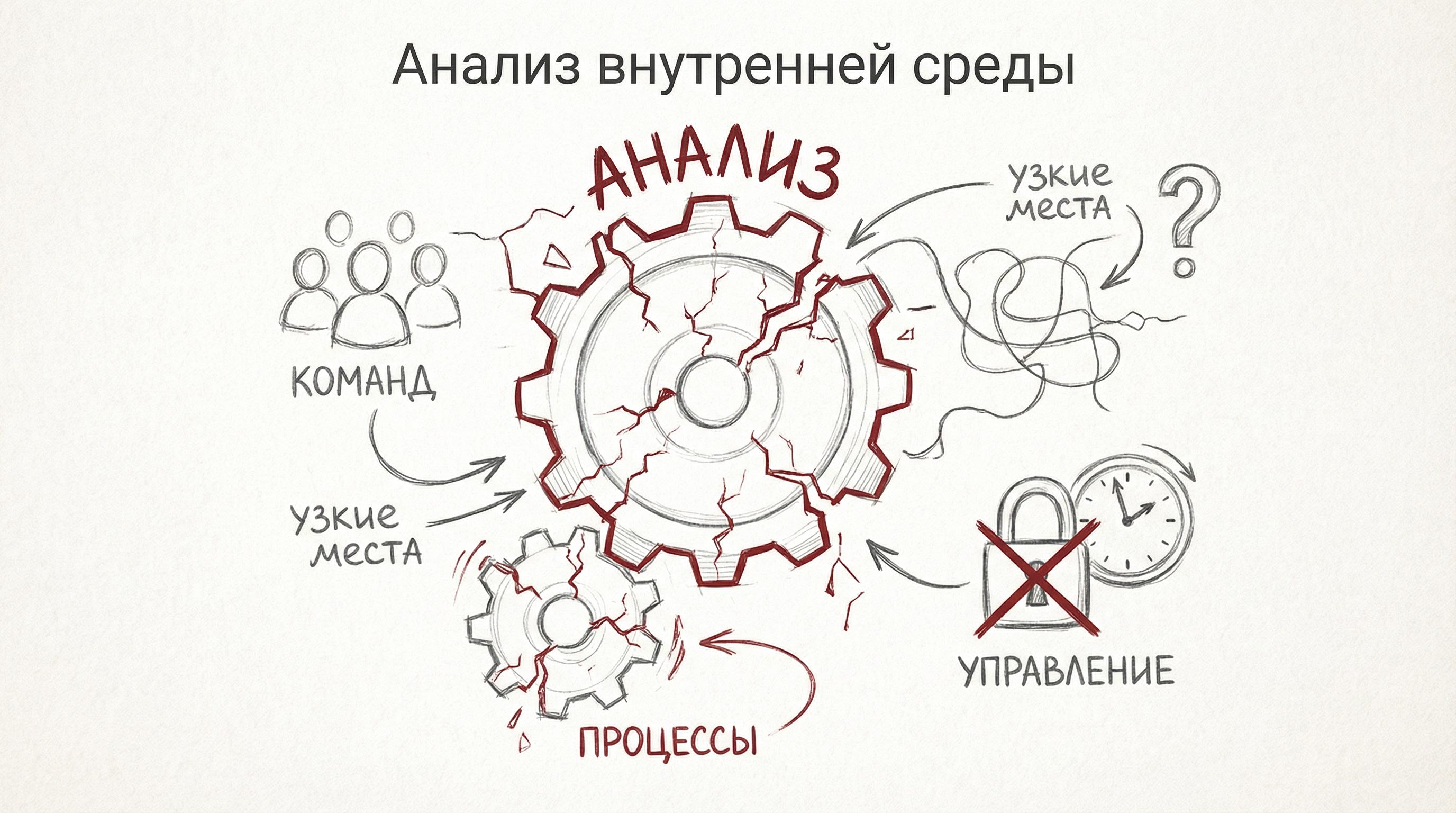 Анализ внутренней среды