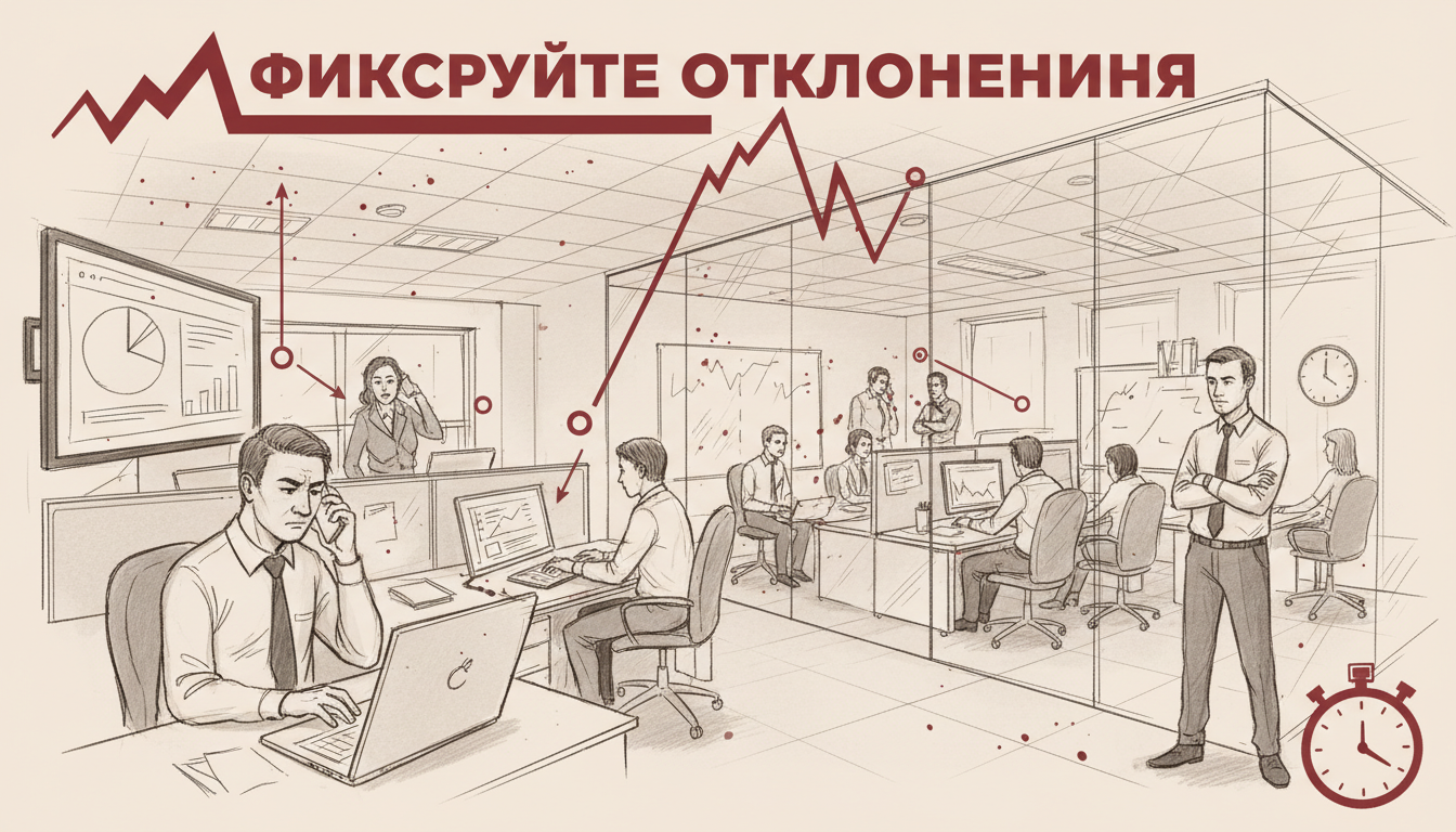 Наблюдение за работой отдела продаж