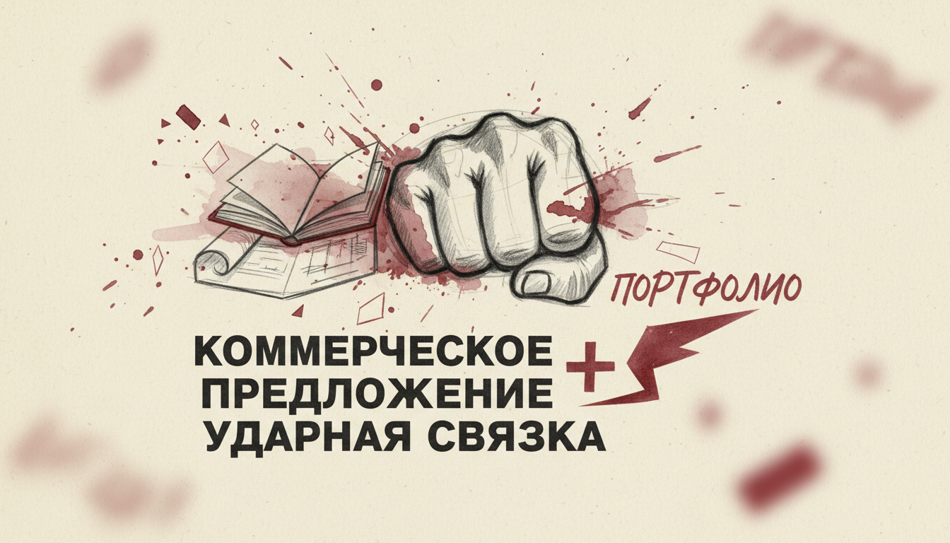 Коммерческое предложение с портфолио